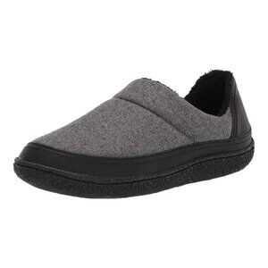 Dr. Scholl's Shoes Men's Trevor‎ Slipper, Dark Grey Flannel Size 8